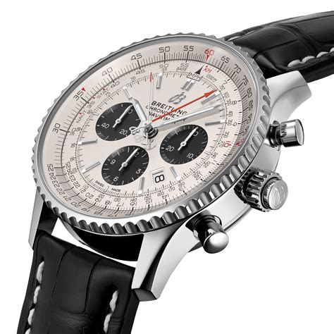 breitling navitimer rattrapante 45mm sale|breitling navitimer rubber strap.